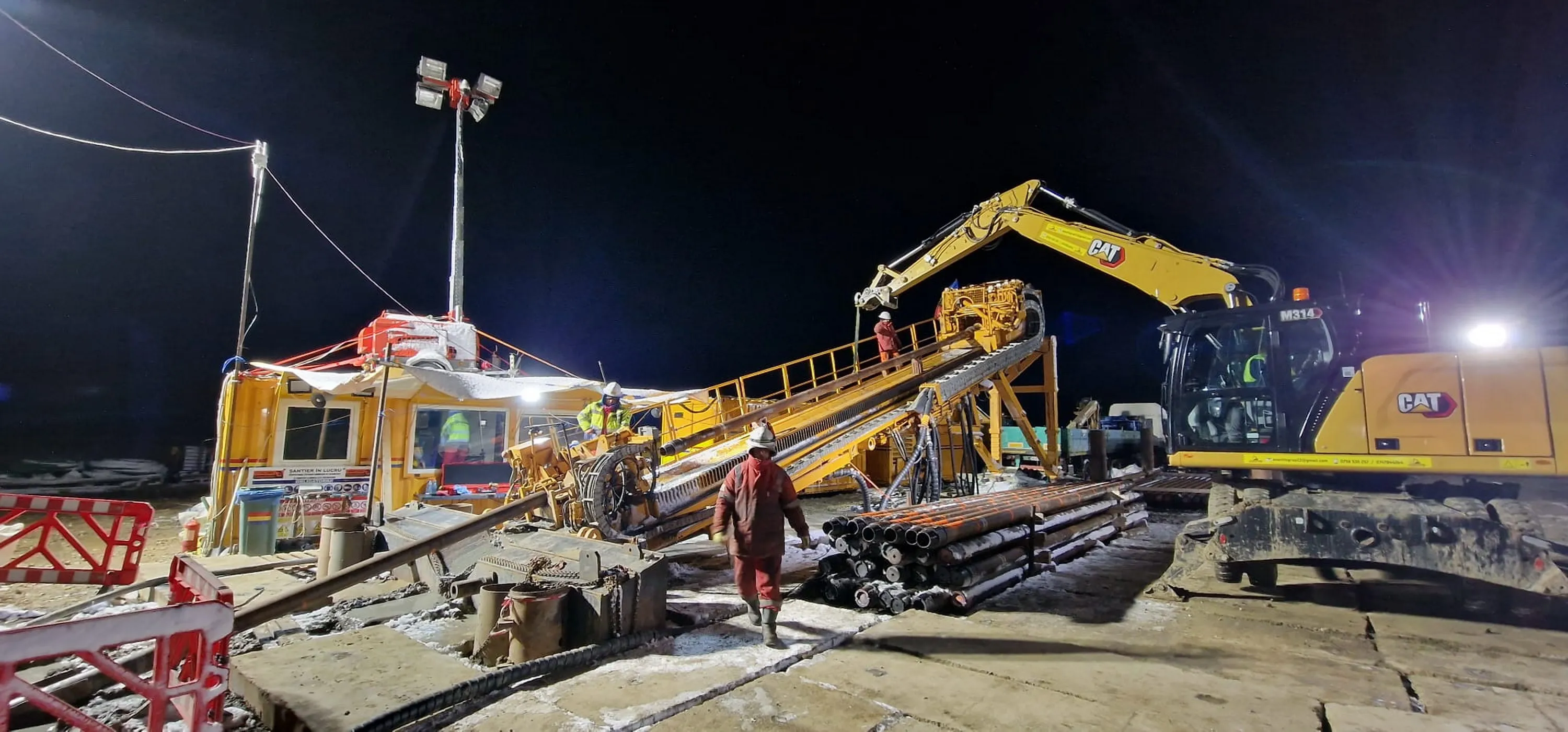 Auger boring